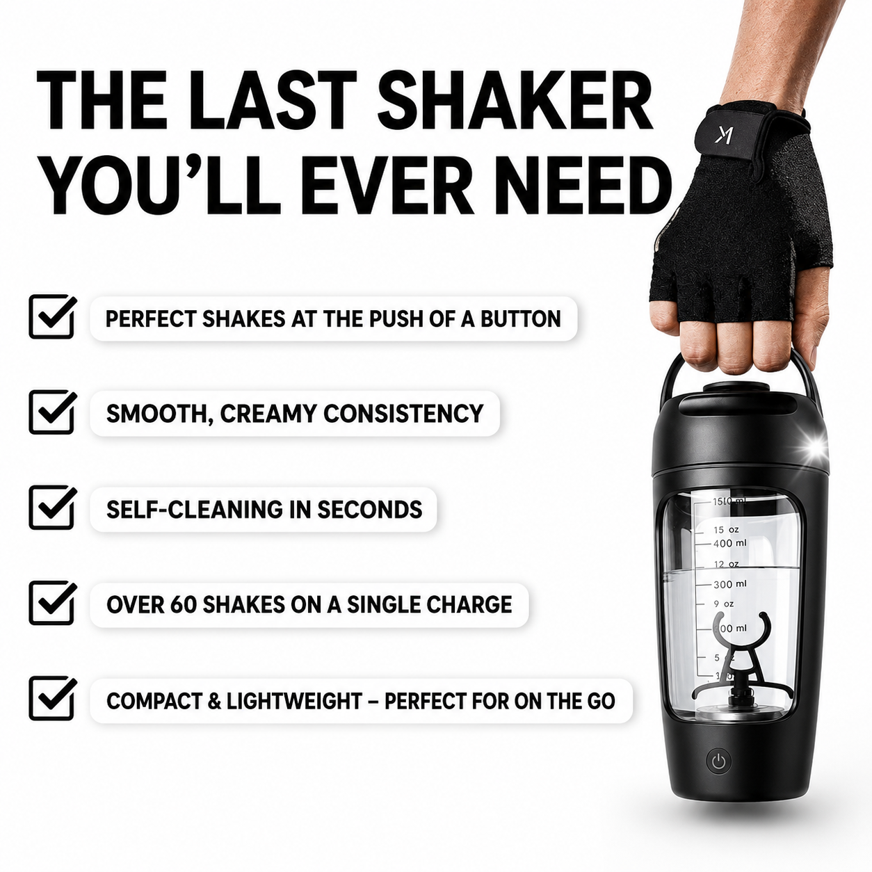 Fuelzion™ Electric Shaker
